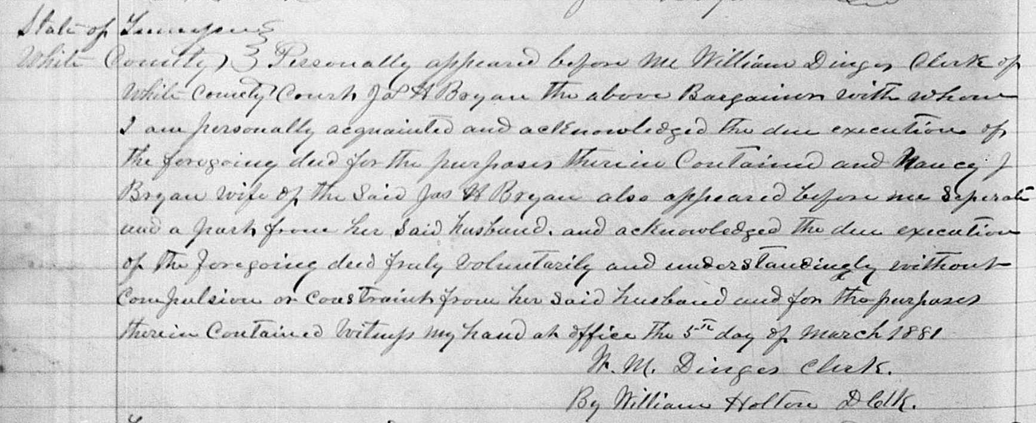 White County, TN Deed, Book 26, Page 406, Image 3